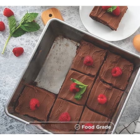 Loyang kotak senyawa TEBAL TINGGI/ Loyang petak press / Loyang ambon / Loyang kue oven kotak persegi