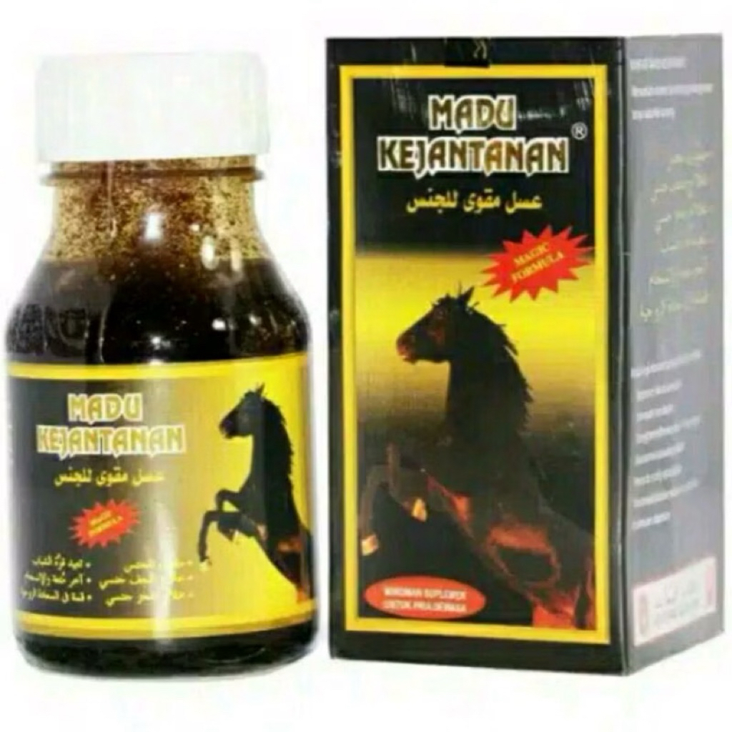 Madu kejantanan cap kuda liar 350gr | Madu stamina pria dewasa