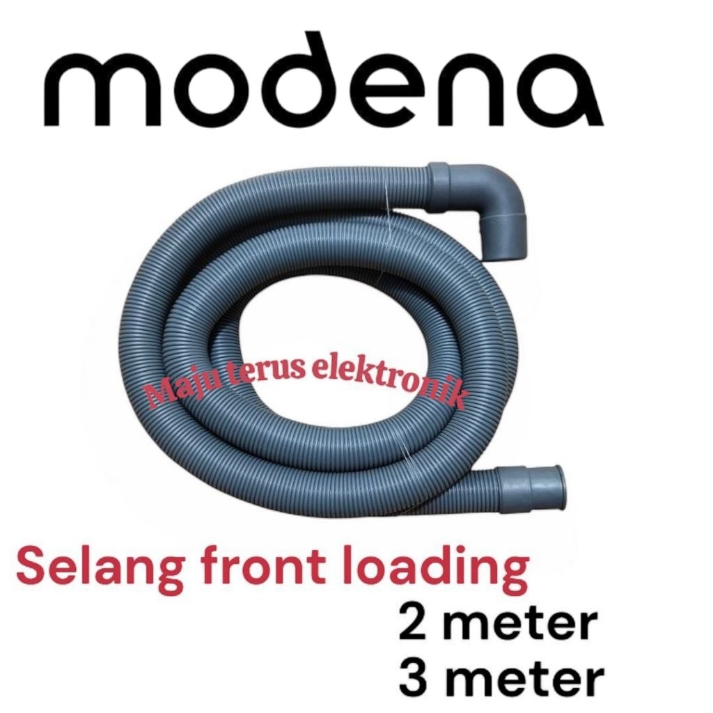 Front loading modena selang pembuangan air mesin cuci modena bukaan depan