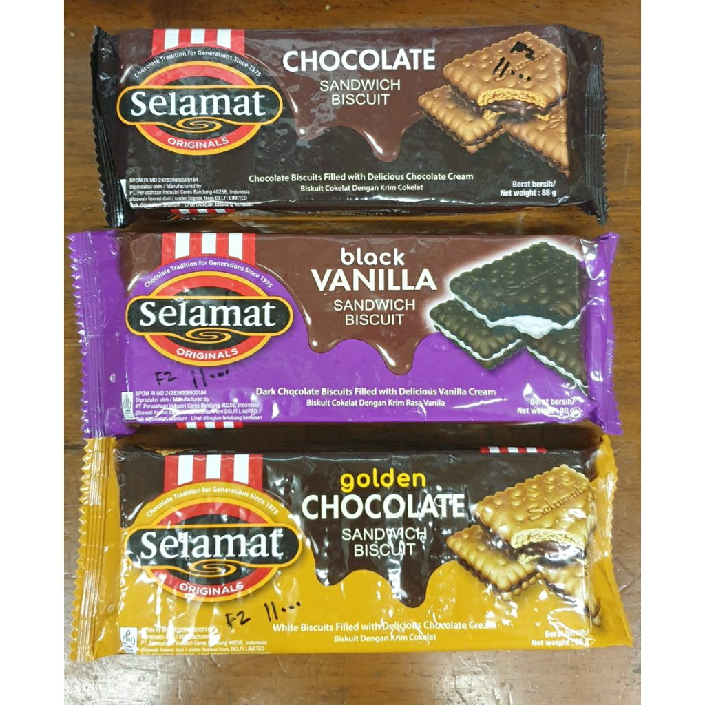 Selamat biskuit sandwich 88 gr