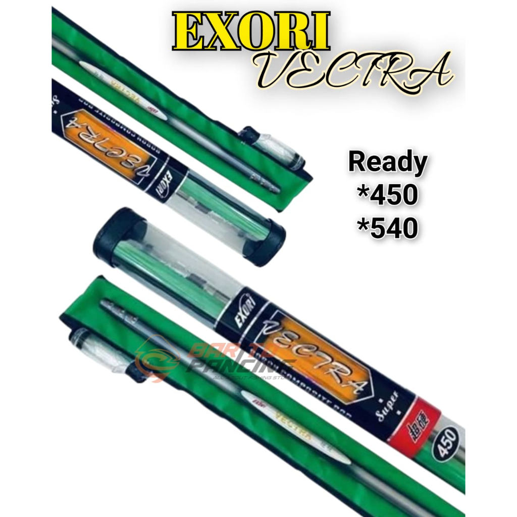 Tegek Exori VECTRA 450 joran tegek  nila/pepuyu