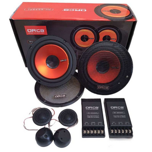Orca RC-653SPL 6.5 Inch 2 Way Component Speaker Speaker Split ORCA RC - 653 SPL Speaker 2 way Orca S