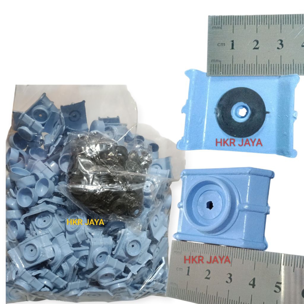 Roof Seal Atap UPVC Kotak Persegi Biru Tahan Panas