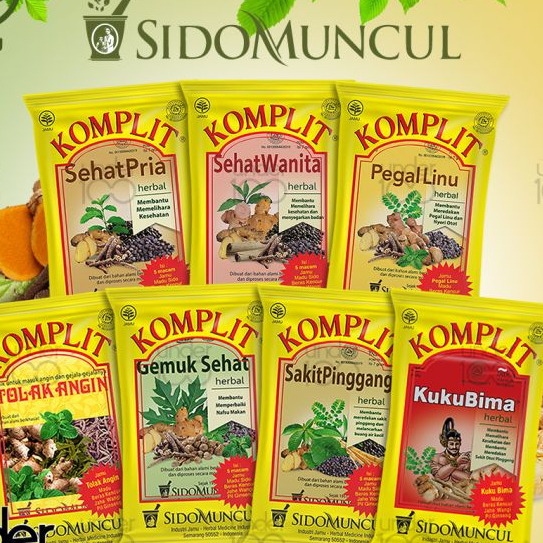 Jamu Komplit Sidomuncul 1sachet