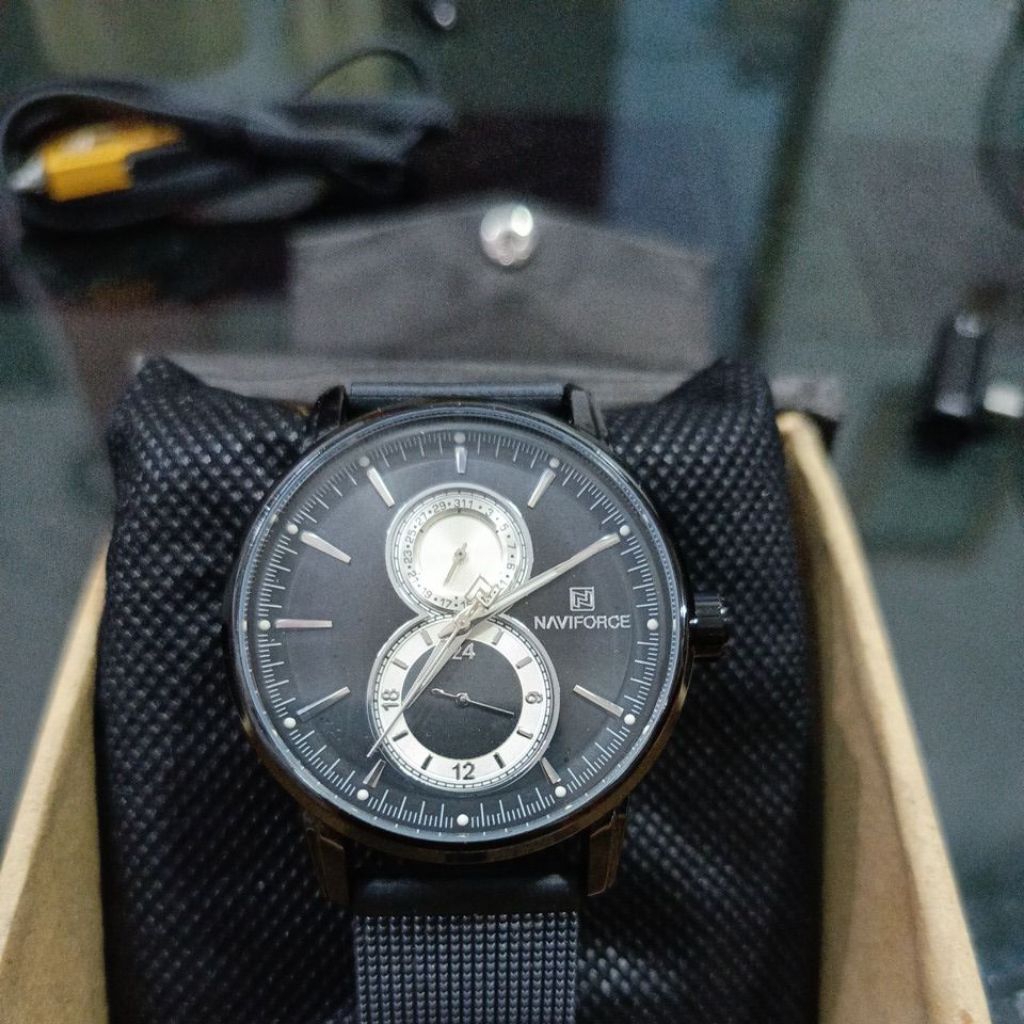 jam tangan original  NaviForce for dream NF3005M mulus preloved second bekas
