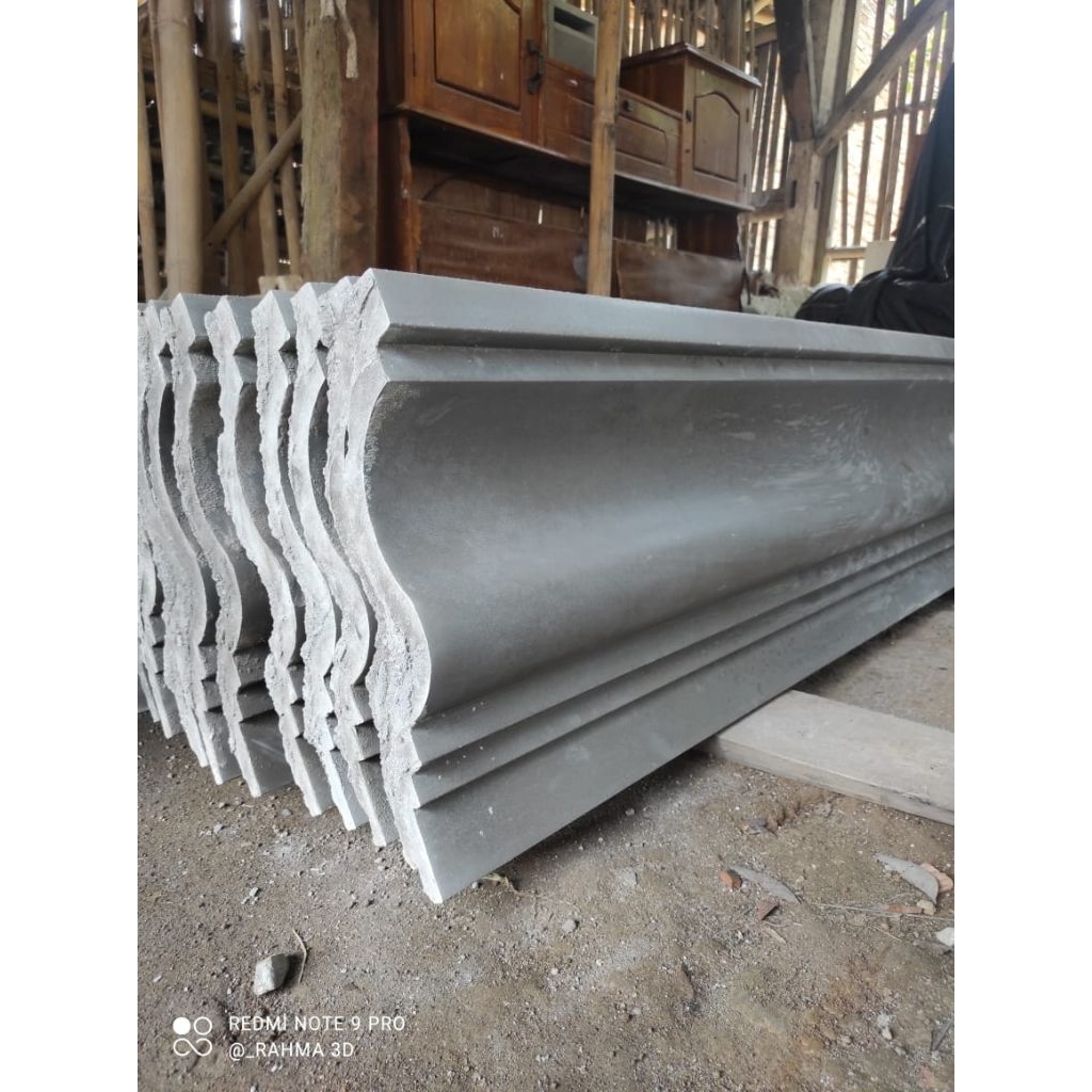 lis profil beton/lisplang beton tempel/lis profil minimalis/lis beton tempel/lisplang profil beton m