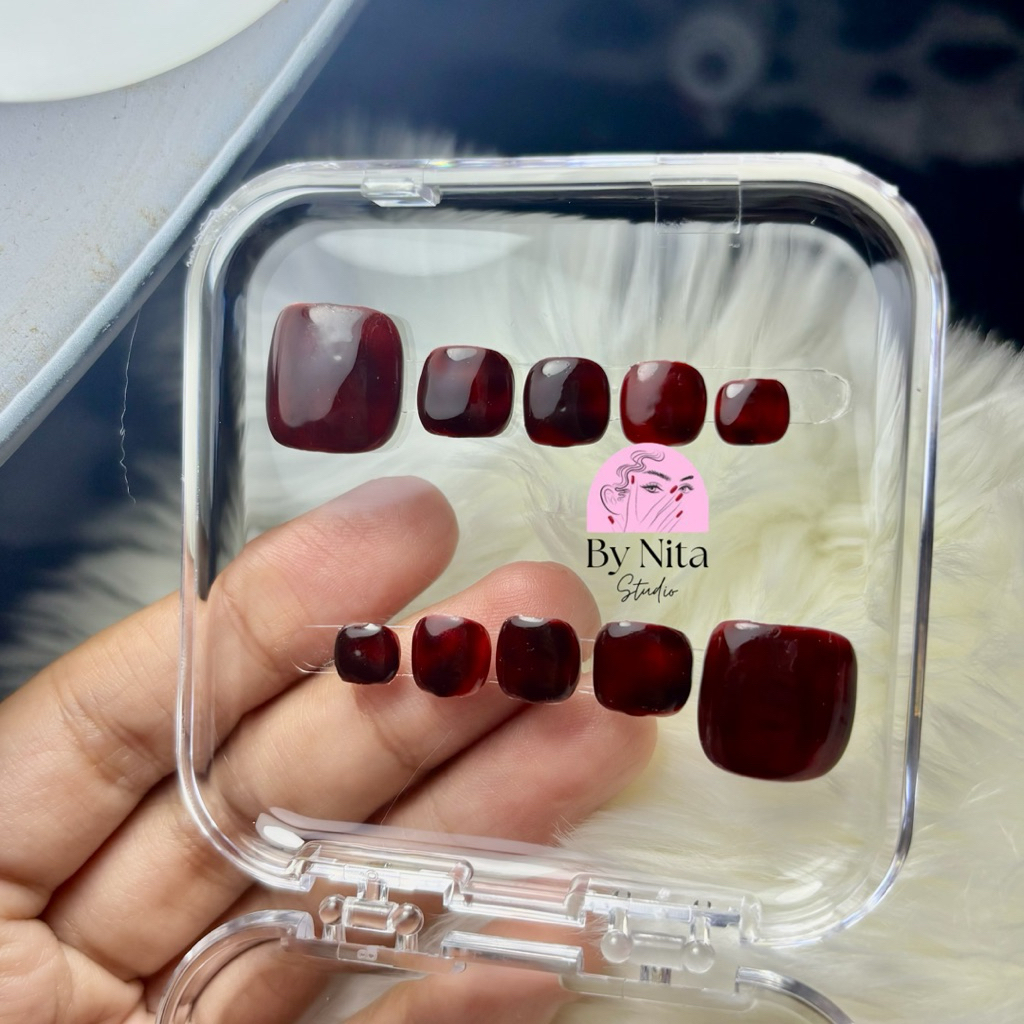 BNS Press On Nails Kaki