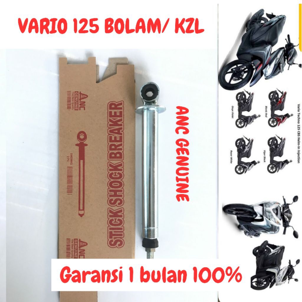 AS HIDROLIS SHOCK SHOK SKOK BELAKANG [ ANC ] MOTOR SEPEDA MOTOR  Vario 125 bolam as shockbreaker bel