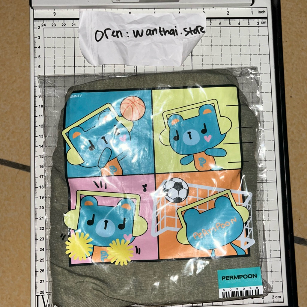 PONDPHUWIN SHOPPING BAG | PERMPOON SHOPPING BAG Official GMMTV | Ready INA | Merch Official GMMTV