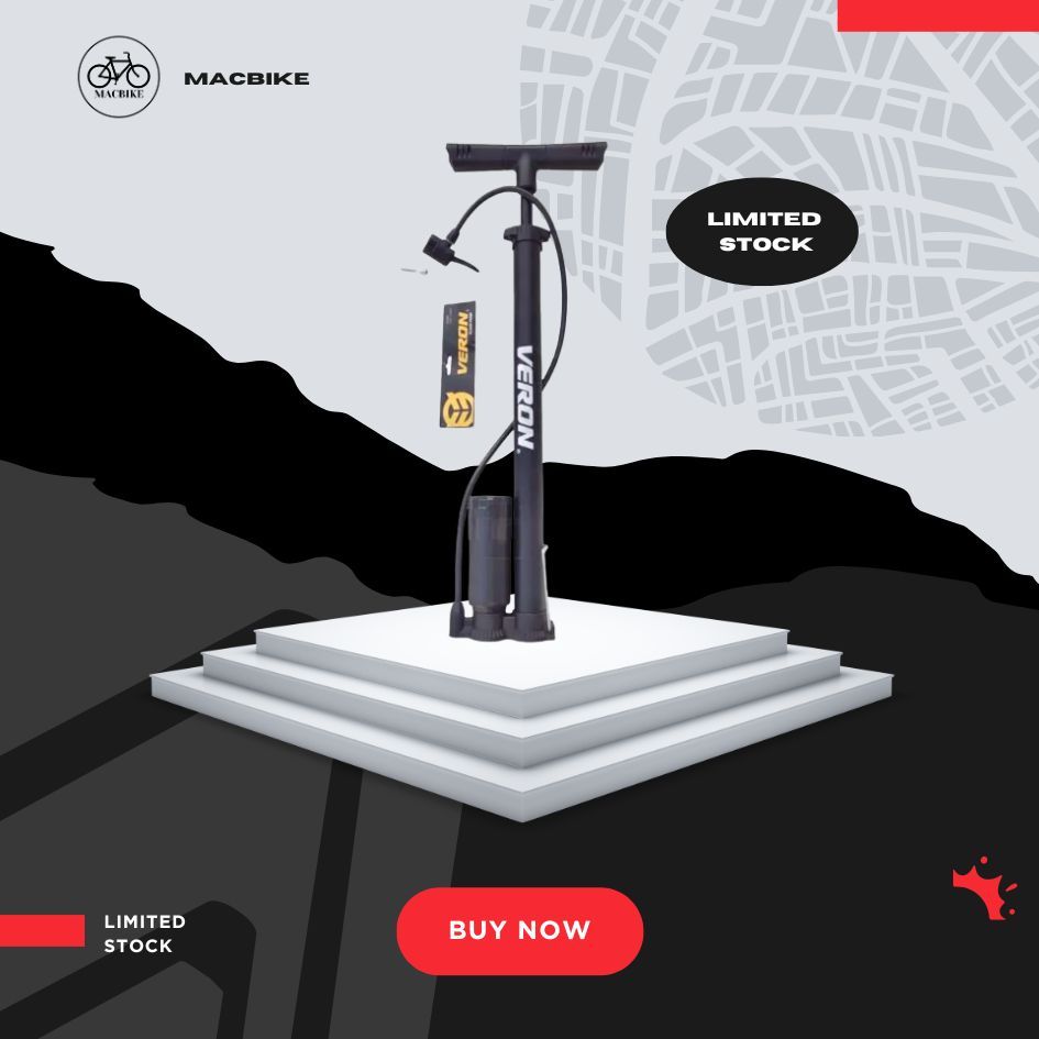 POMPA SEPEDA TOTEM/VERON | POMPA TOTEM/VERON | POMPA SEPEDA TABUNG TOTEM/VERON HIGH QUALITY