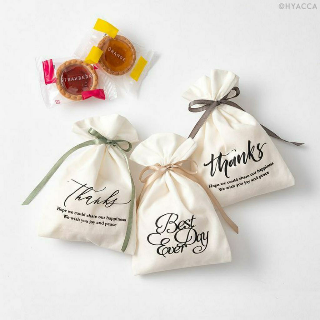 Jual pouch kantong serut souvenir 8 x 10 bisa custom logo pouch accessories gelang kalung cincin