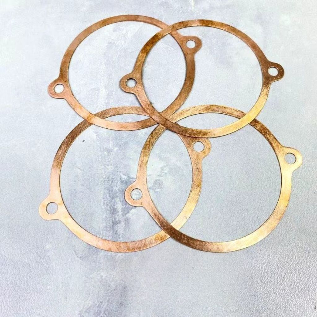 paking tutup noken as tutup timeng tembaga Tiger 0,5mm handmade non pres pembuatan presisi Dan rapi