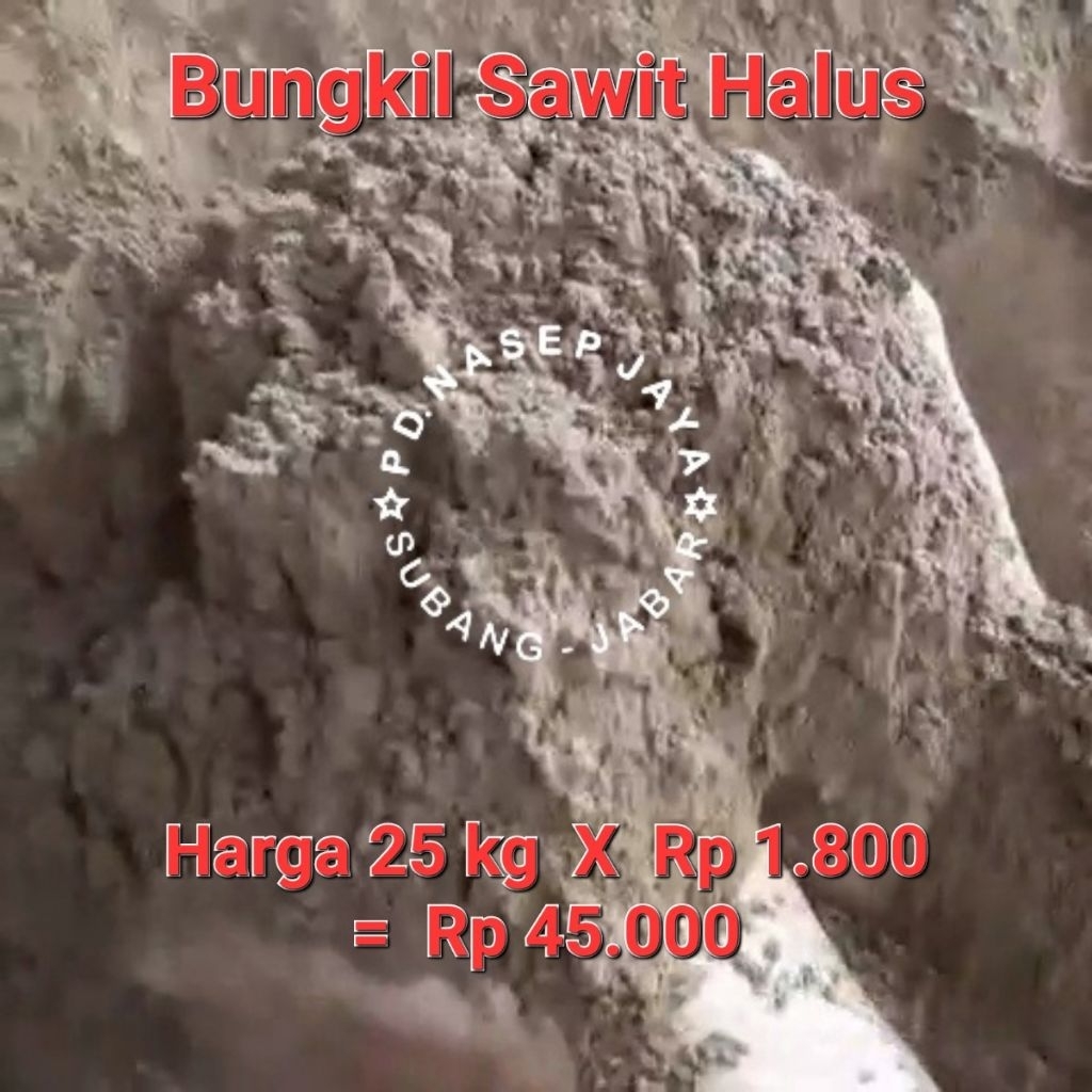 Per 25 Kg Bungkil Kopra, Sawit, Jagung, Kedelai | Kopra Meal / Copra Meal / Bungkil Kopra Halus / PK