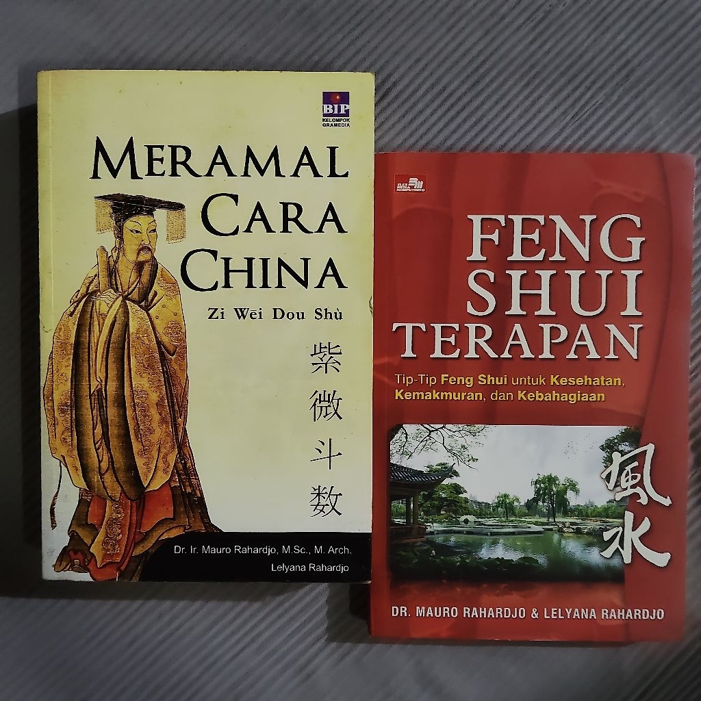 Buku Original ● Meramal Cara China & Feng Shui Terapan ▪︎ Zi Wei Dou Shu / DR. MAURO RAHARDJO
