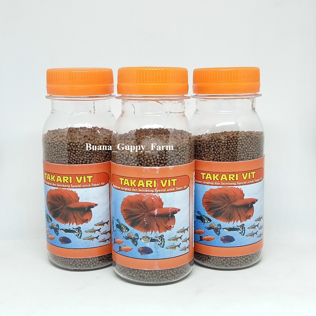 PAKAN IKAN CUPANG MERK TAKARI VIT