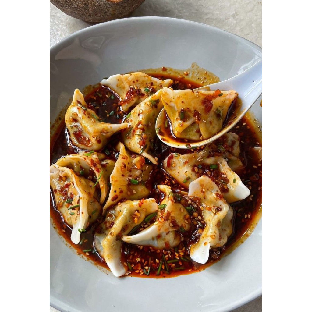 Pangsit Ayam Chili Oil