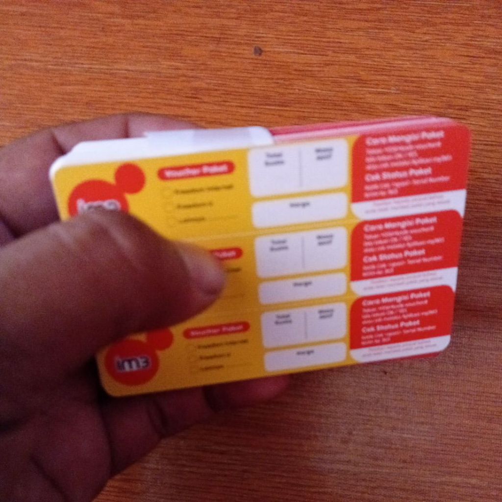 150SN Voucher Kosong Indosat