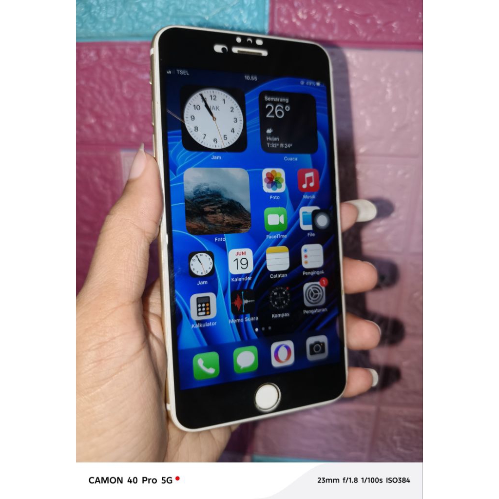 Iphone 6s Plus 32GB Gold Second Fullset