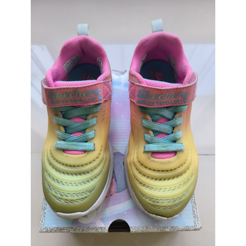 preloved sepatu anak perempuan skechers tuff tech water repellent