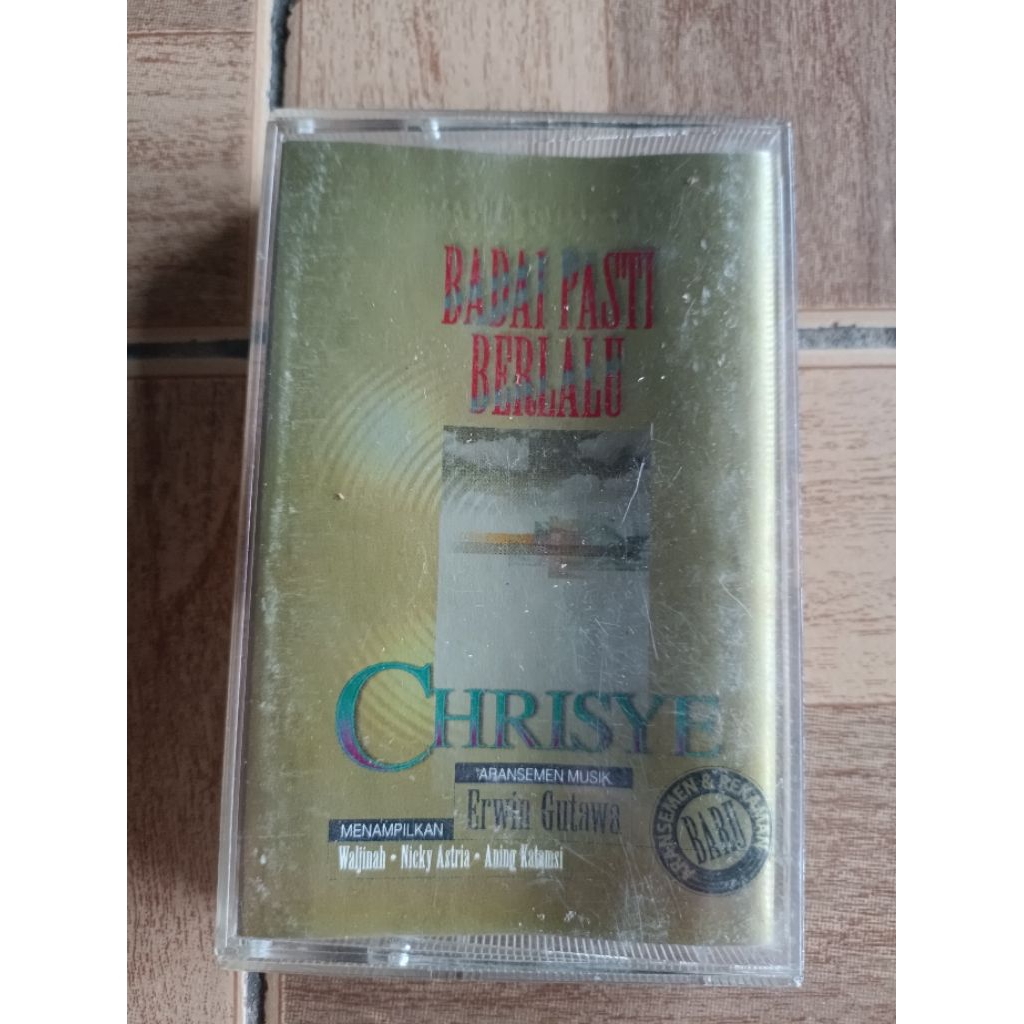 kaset pita CHRISYE "badai pasti berlalu"