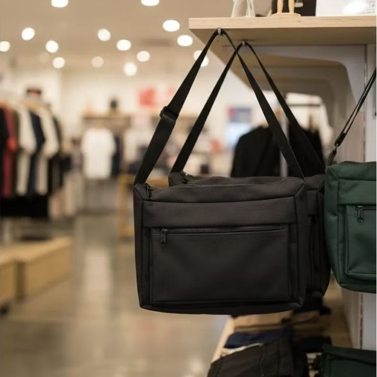 Tas Selempang Pria Wanita Kekinian - Tas Sling Bag Simple Stylish Muat Tablet 10 Inch | Tas Bahu Cas