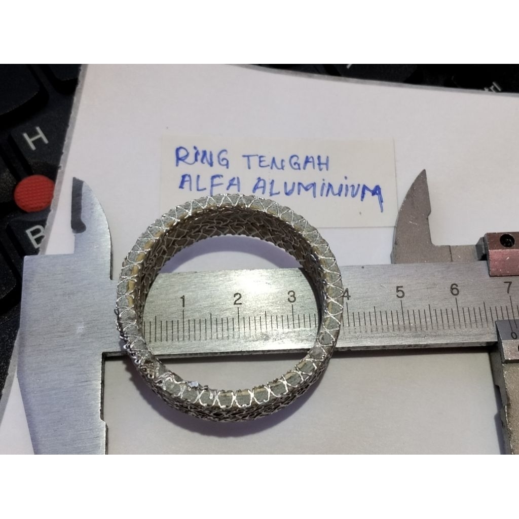 PAKING TENGAH KNALPOT YAMAHA ALFA ALUMUNIUM