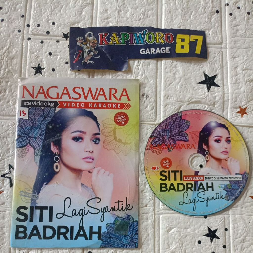 VCD,,,SITI BADRIAH LAGI SYANTIK