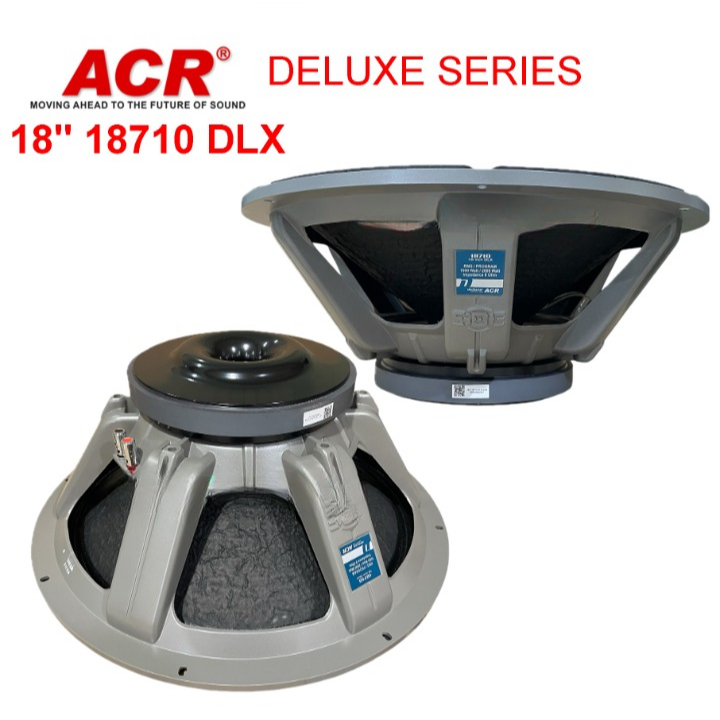 Speaker Komponen ACR 18" 18710 Deluxe Series Original
