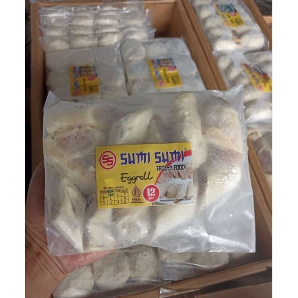 Bento Egg Chicken Roll Eggroll Frozen Food