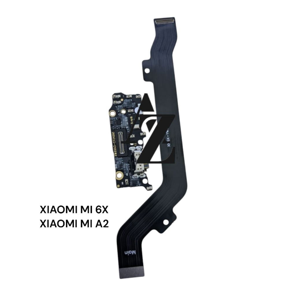 FLEXIBEL CHARGER XIAOMI MI 6X / XIAOMI MI A2 PAPAN CAS FULLSET IC + FLEXIBEL BOARD XIAOMI MI 6X / XI