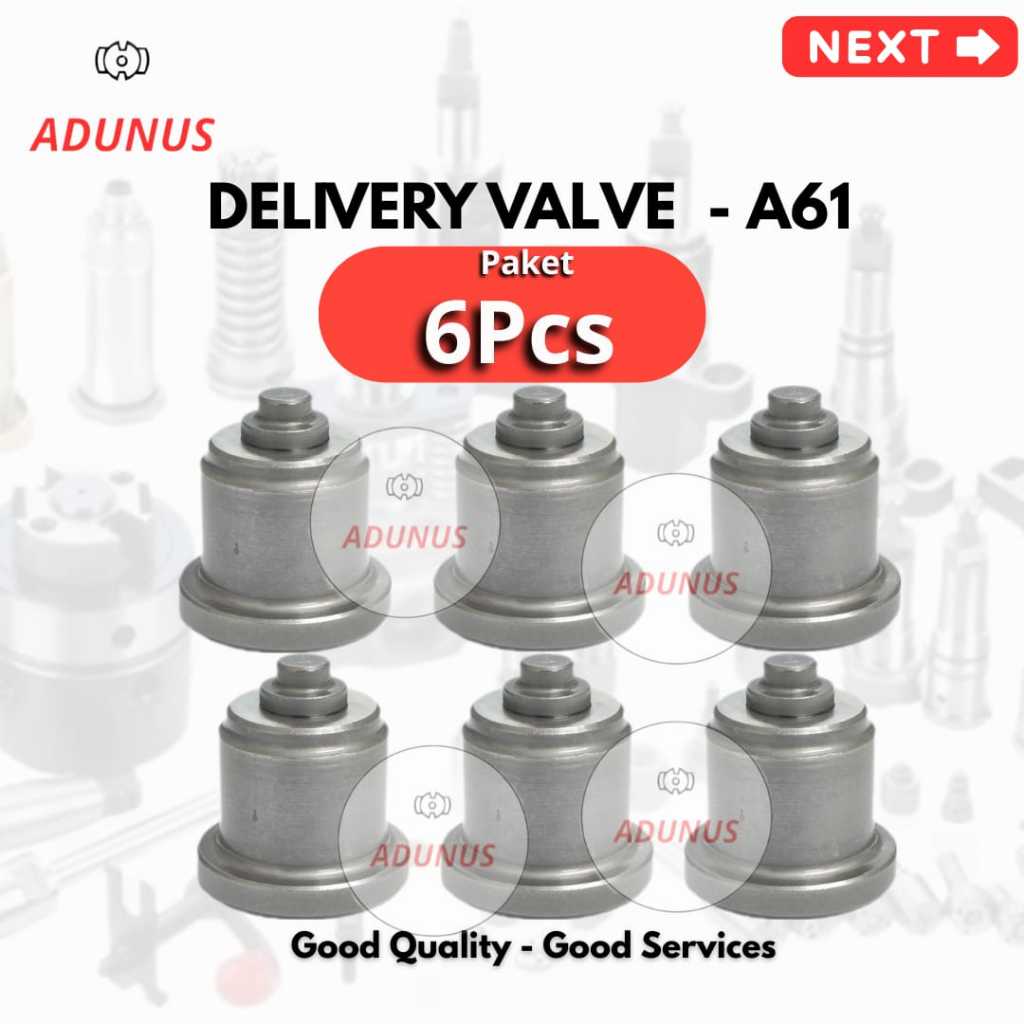 Delivery Valve A61 Injeksi Pump Mitsubishi A61 Valve