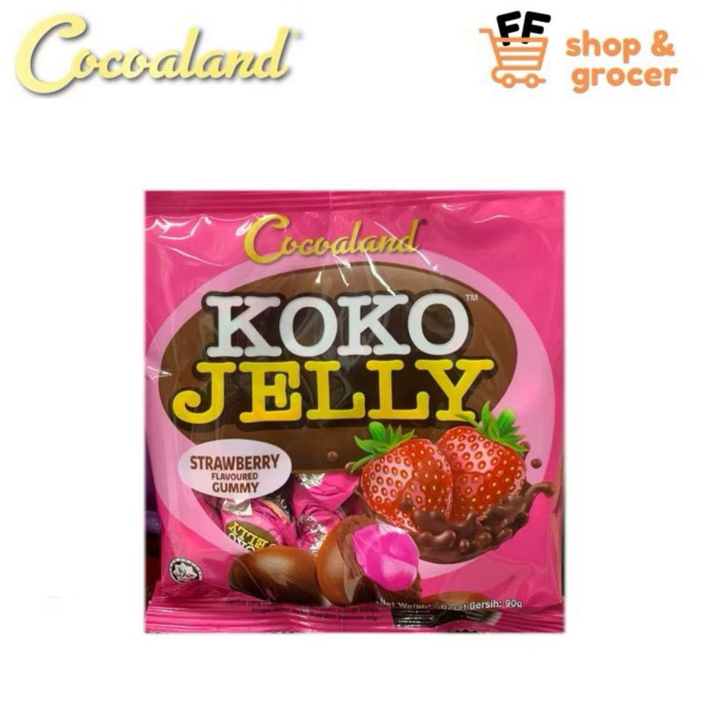 COCOALAND KOKO JELLY STRAWBERRY FLAVOR GUMMY
