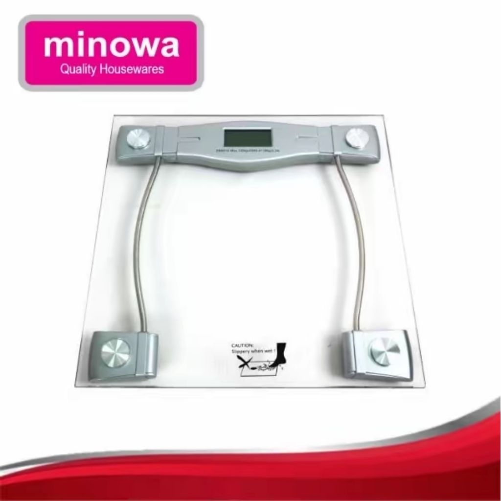 Timbangan Badan Digital Minowa by Camry EB-9013– Kapasitas 150Kg | Display Digital Akurat | Kaca Tem
