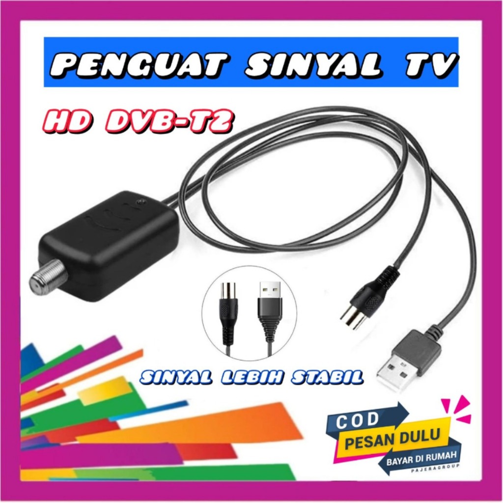 Booster antena tv digital penguat sinyal tv digital