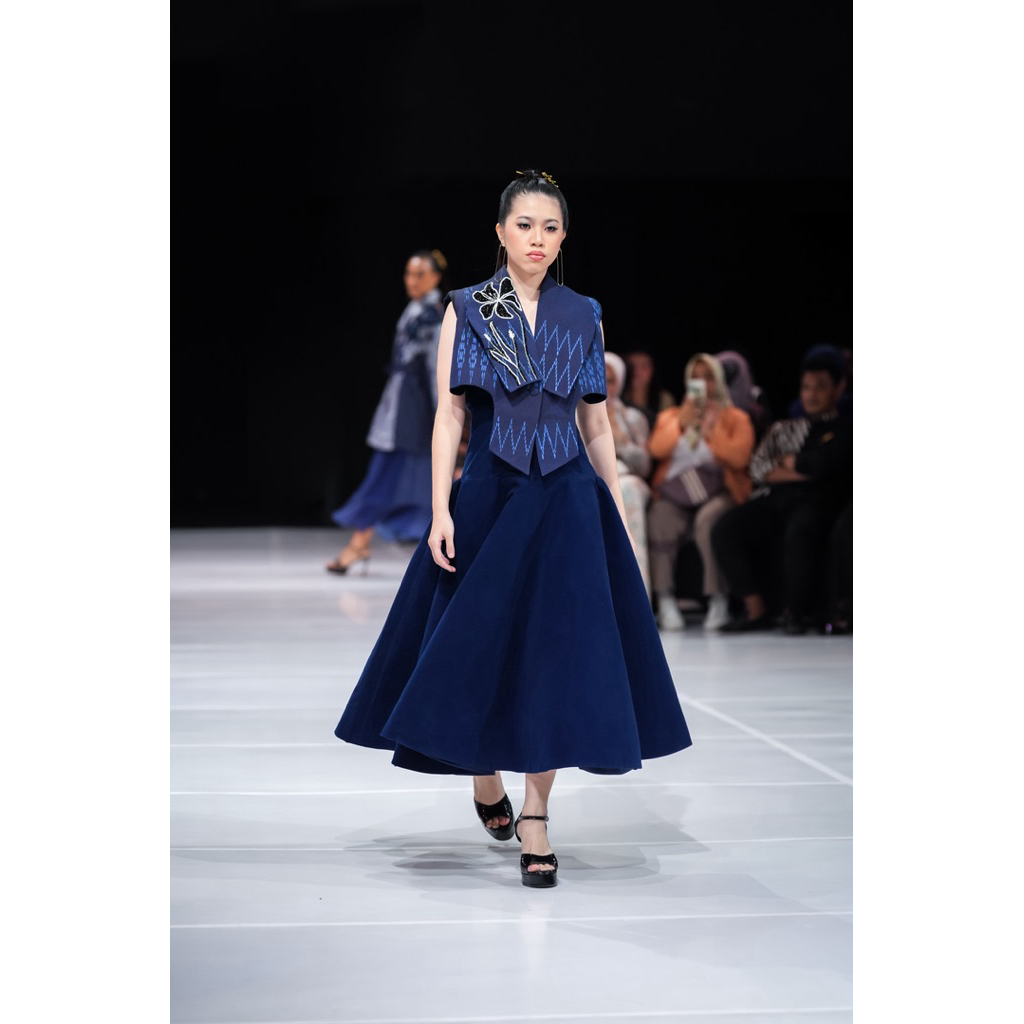 One set dress etnik ulos sibolang