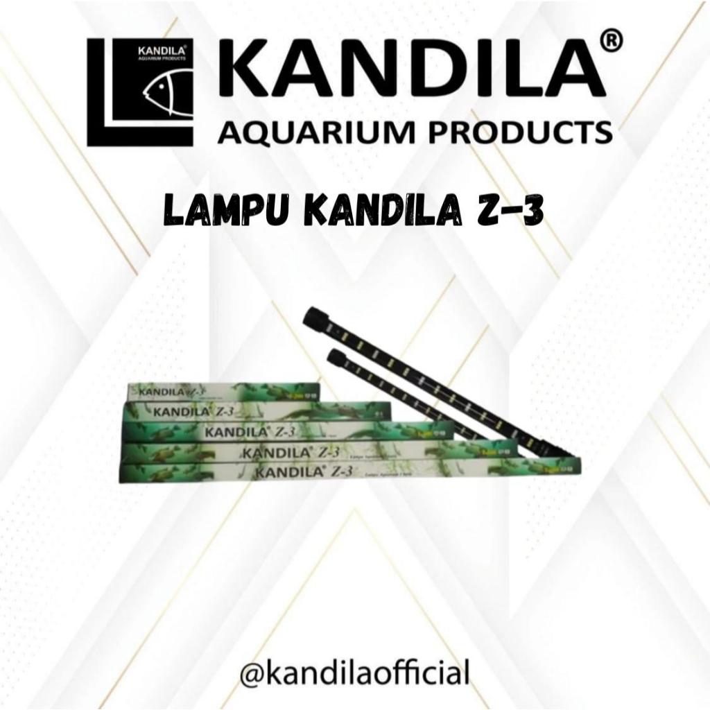 Kandila Lampu LED Celup Aquarium Z-3 Baris