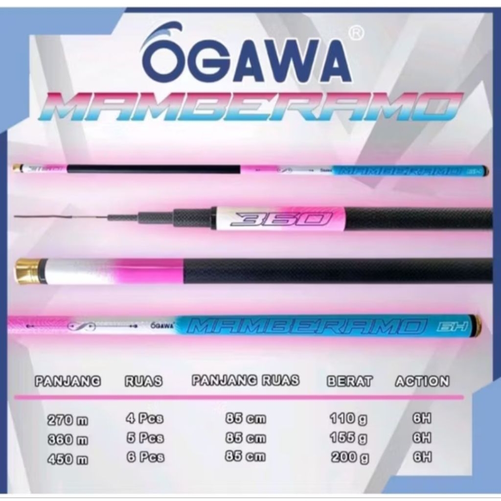 JORAN TEGEK OGAWA MEMBRAMO 270/300/360/450 ... CARBON