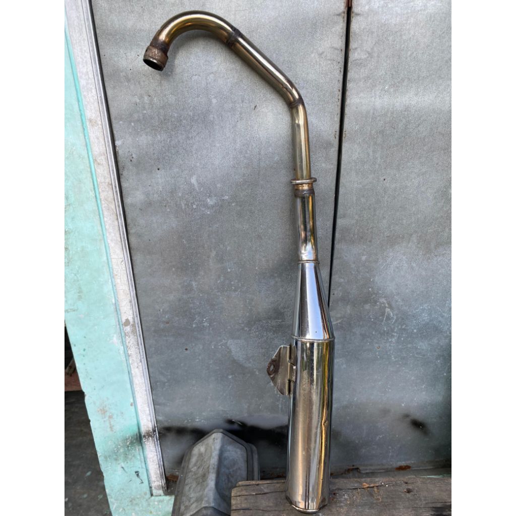 knalpot original megapro lama/ mp hiu