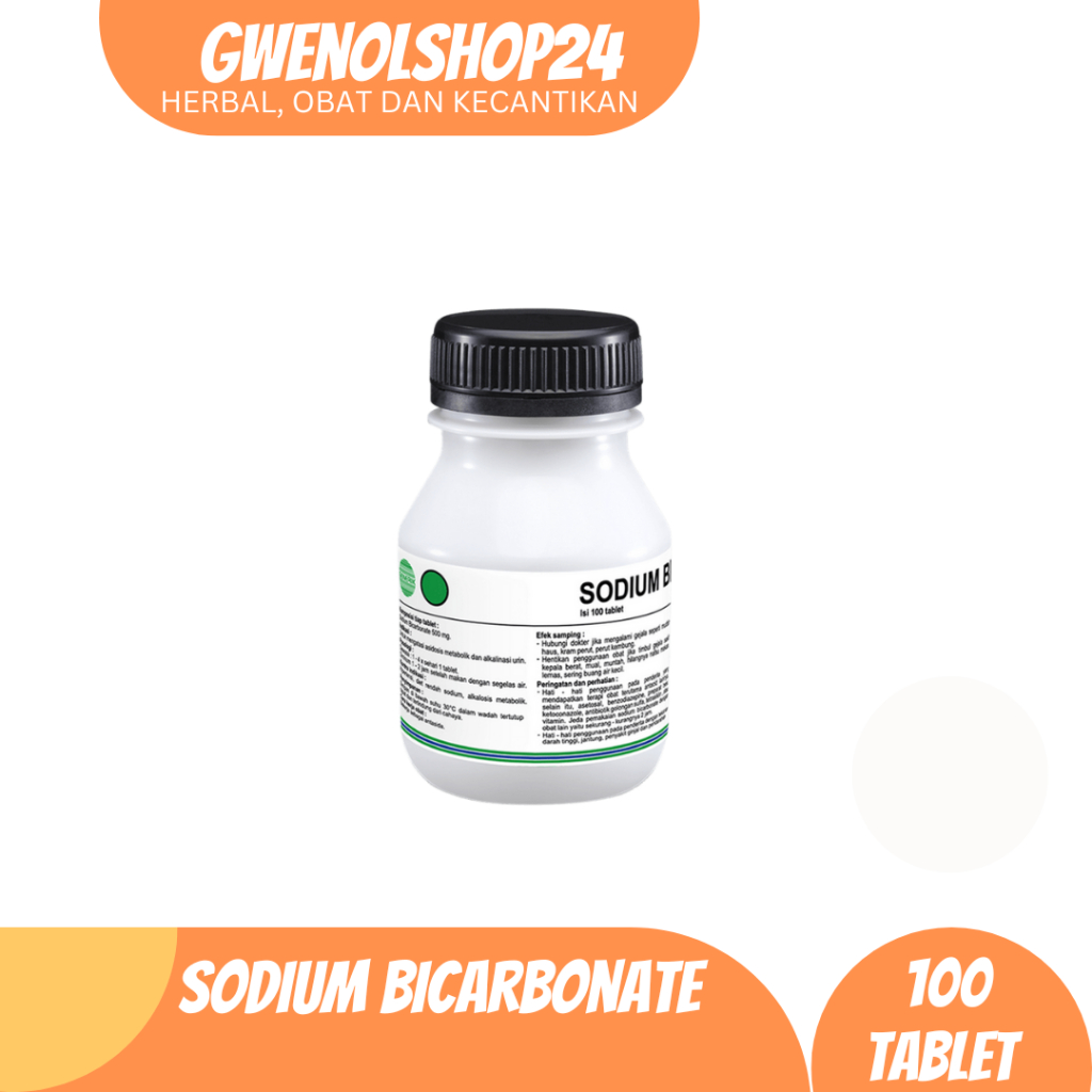 Sodium Bicarbonate 100  Tablet Pim | Bic.Natric 500 mg