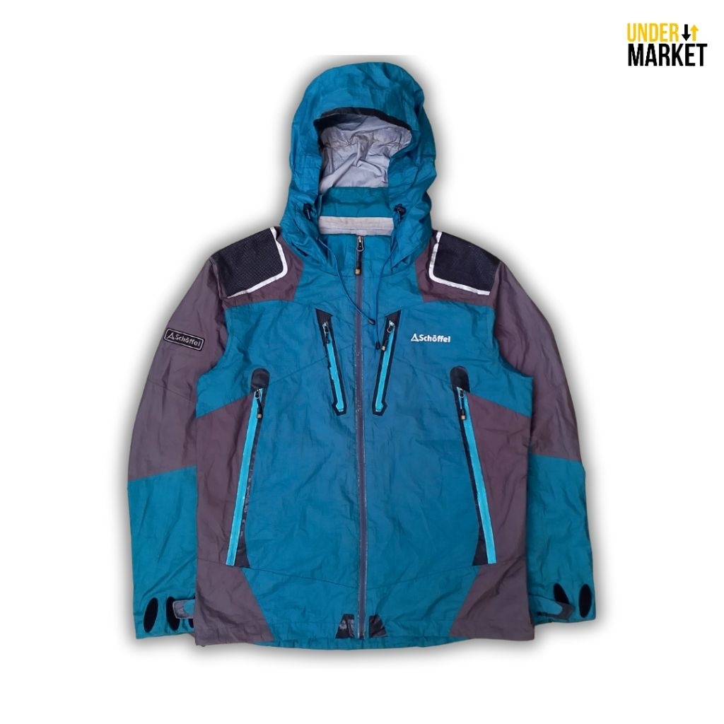 Jaket Gunung Outdoor Parasut Schoffel Waterproof Gorpcore Basic