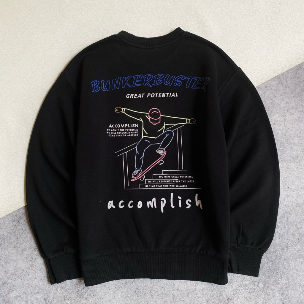 CREWNECK BKBT