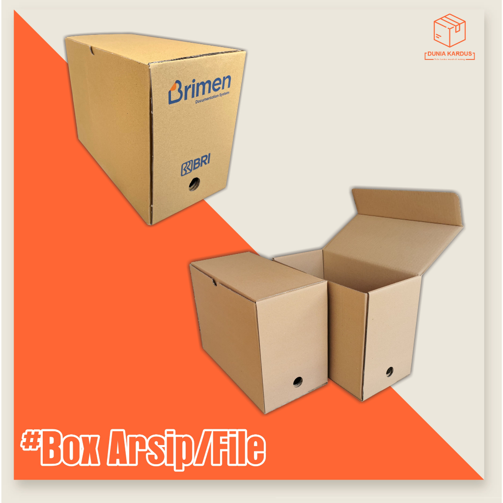 Kardus Arsip 39x19x28 cm arsip / box file / box dokument / Kardus file /  / BOX ARSIP polos / BOX FI