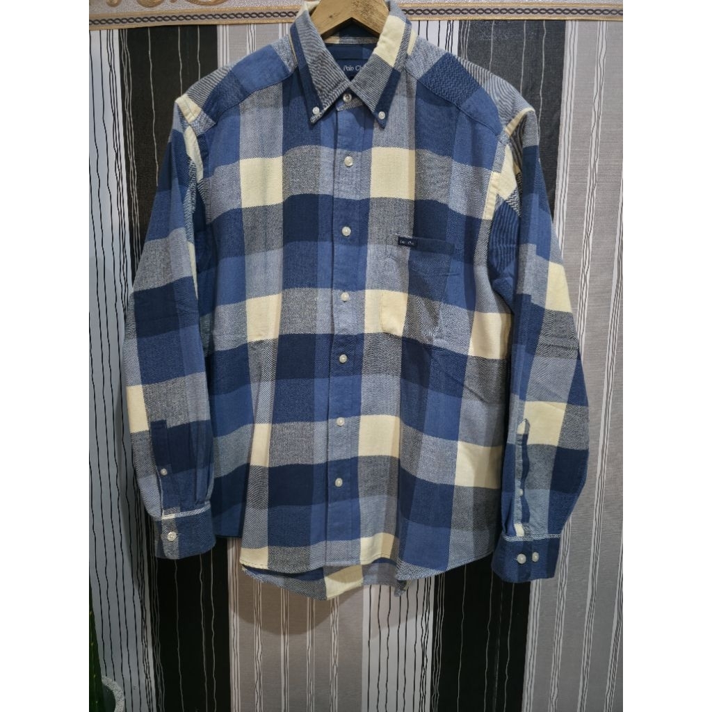 Kemeja Flanel Polo Club