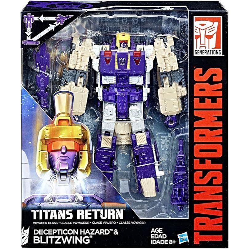 Transformers Generations Voyager Blitzwing Action Figure