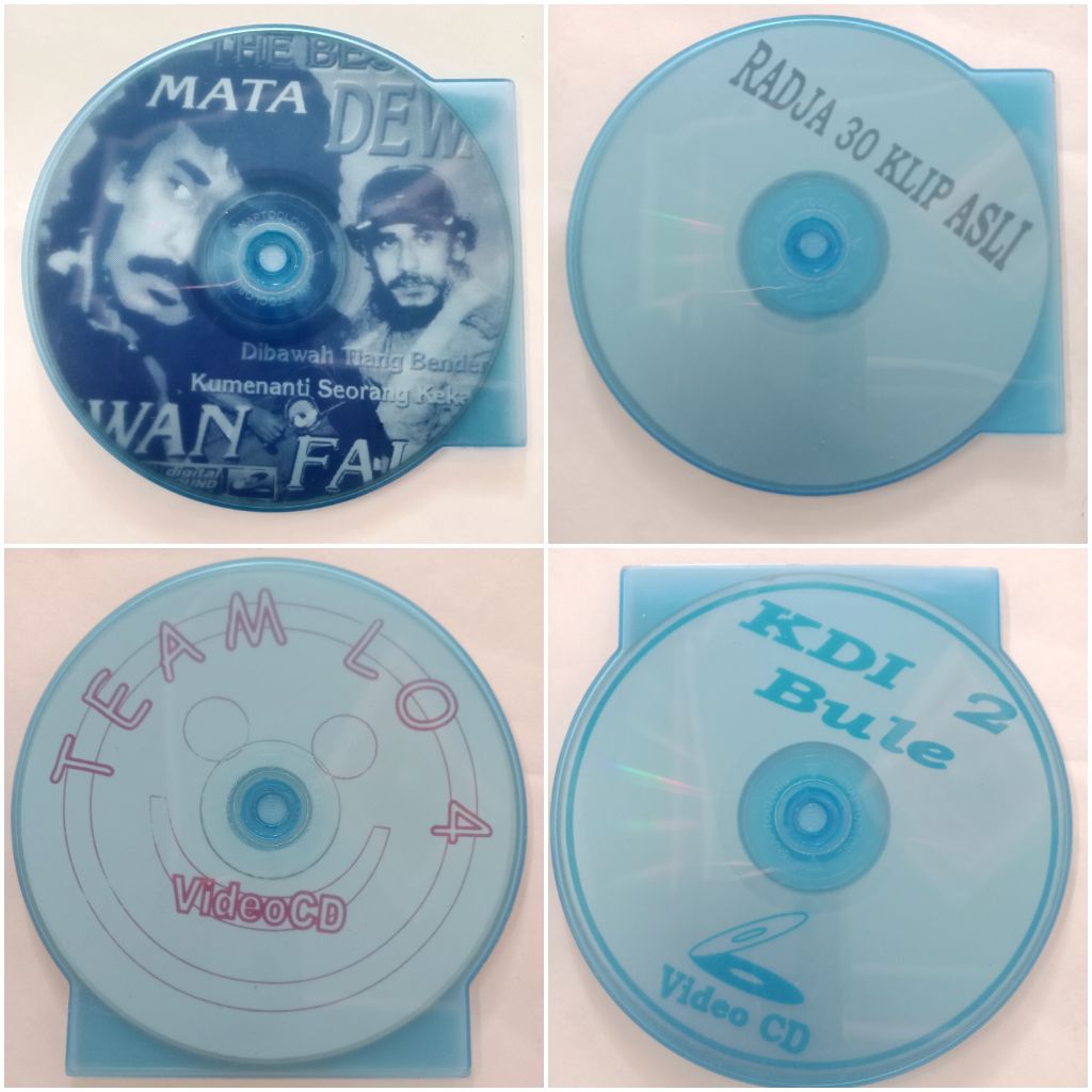 VCD Lagu Indonesia Iwan Fals, Radja, Team Lo, KDI