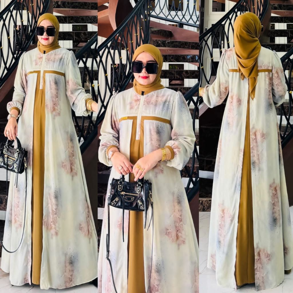 Syafeera* Dress semi cardy
