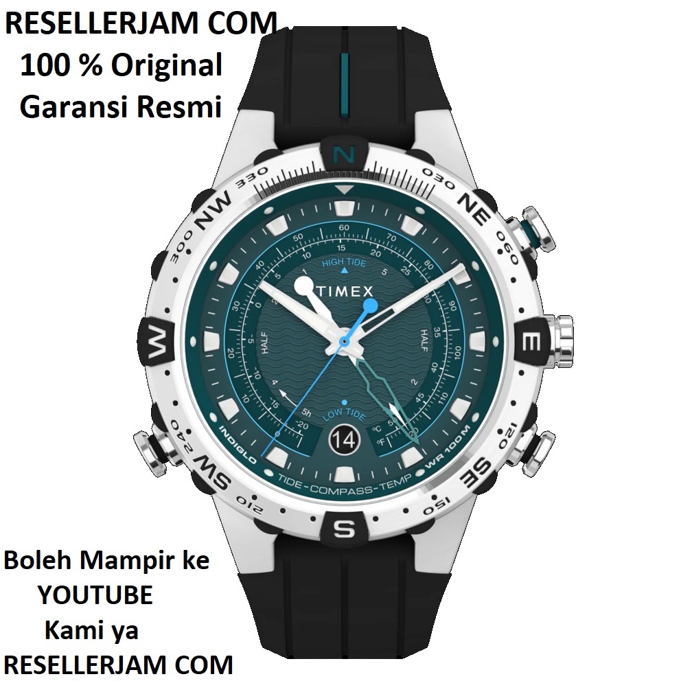 Jam Tangan Timex TW2W24200 Expedition Tide Temp Compass Original Garansi Resmi