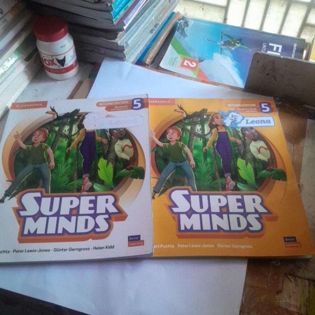 BUKU SUPER MINDS 5 STUDENTS BOOK &,WORKBOOK JUAL SEPAKET