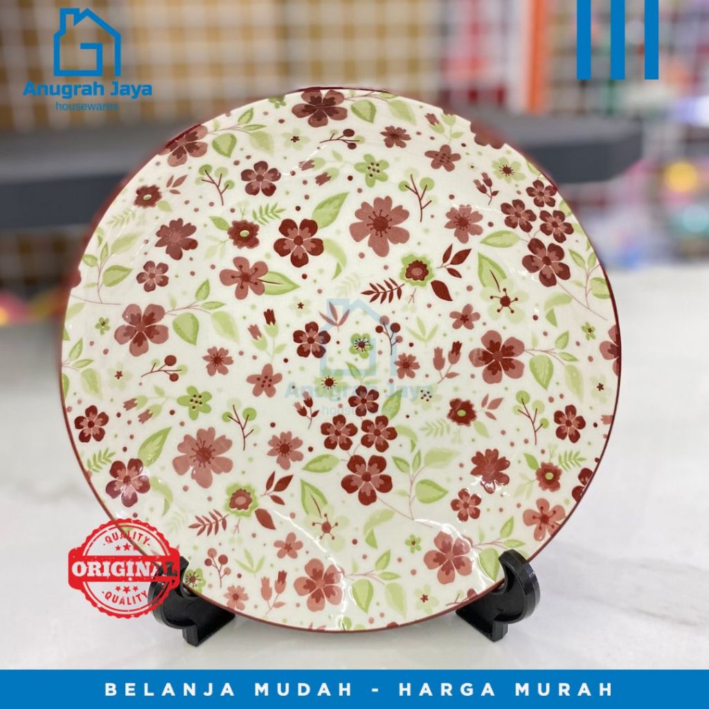 Piring Makan Keramik/Piring Dessert Louise Formia