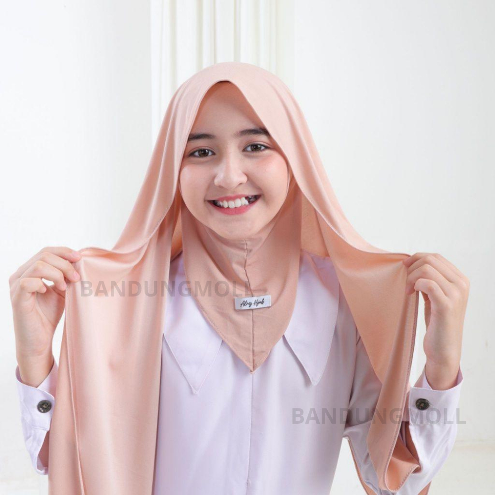 Pashmina Instan Inner Leher  3 - 8 tahun Jersey Premium | hijab pashmina instan anak inner ninja ova